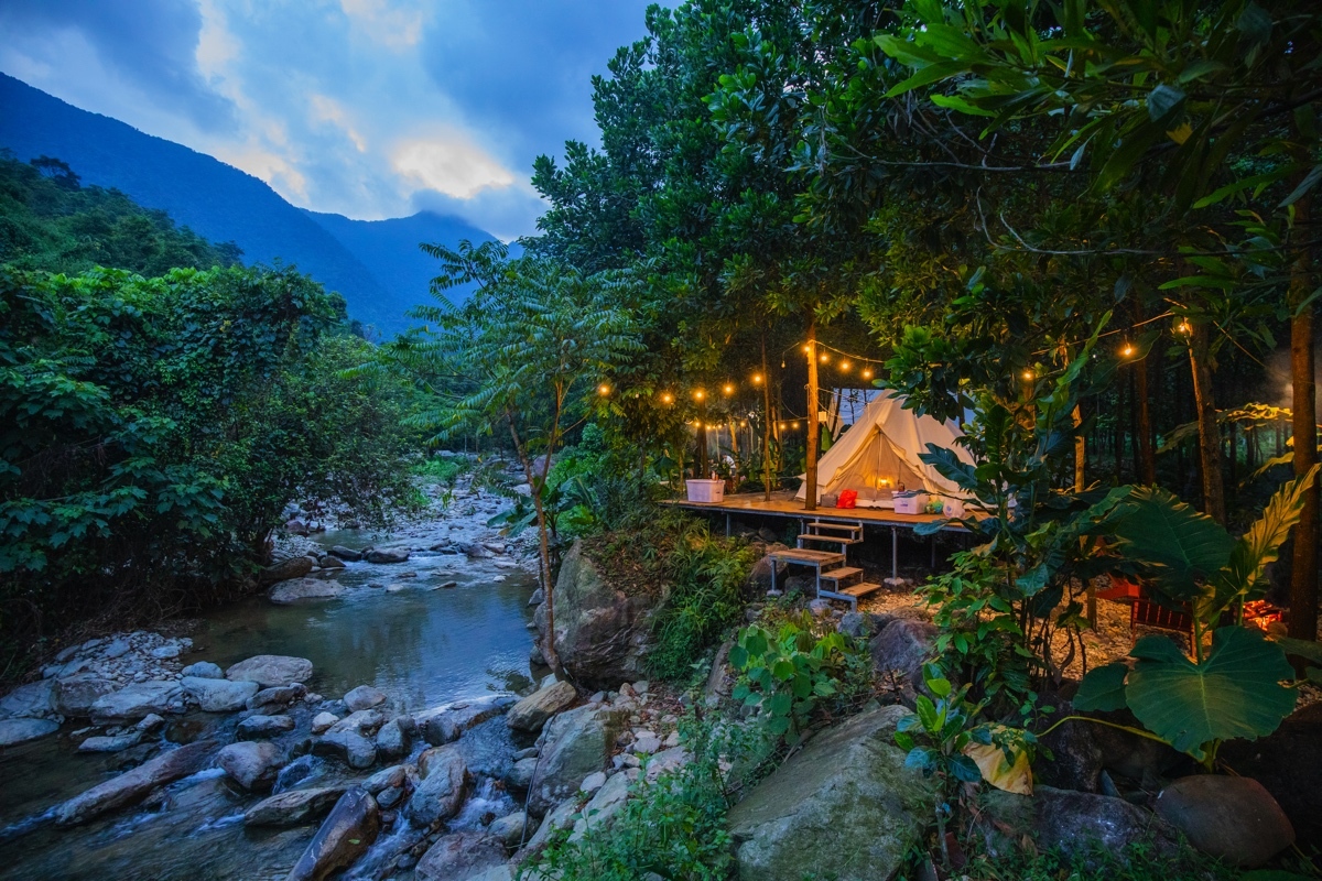 Cắm trại trốn nóng ở Thái Nguyên