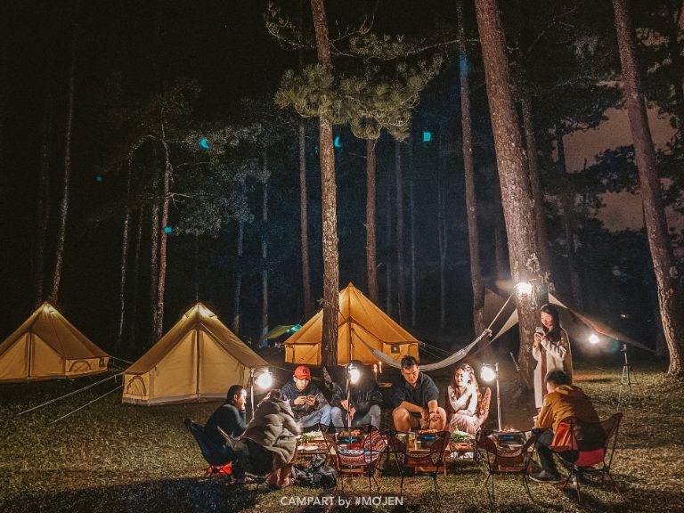 Cắm trại Hồ Tuyền Lâm Đà Lạt  – Đà Lạt