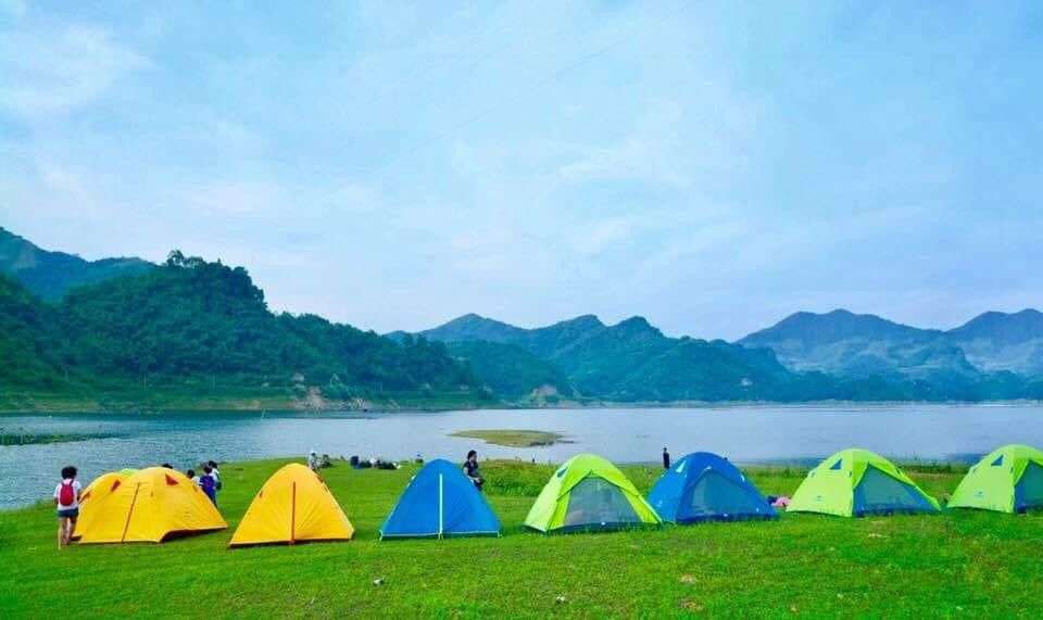 Cắm trại tại Đà Bắc Hòa Bình